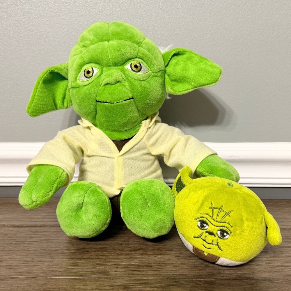 Star Wars Yoda Plush Lot Hallmark itty bittys Jedi‎ Master Stuffed Toy